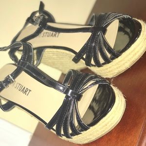 Colin Stuart Wedge sandals size 6.5